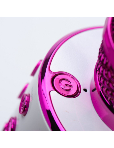 Microphone karaoké multimédia CR58S HQ rose