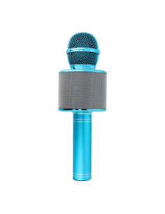 Microphone karaoké multimédia CR58S HQ bleu 2