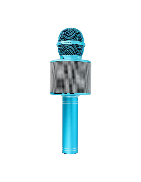 Microphone karaoké multimédia CR58S HQ bleu