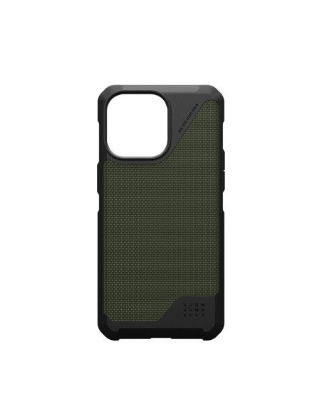 (UAG) Urban Armor Gear Metropolis LT case compatible with MagSafe for IPHONE 15 PRO MAX kevlar olive