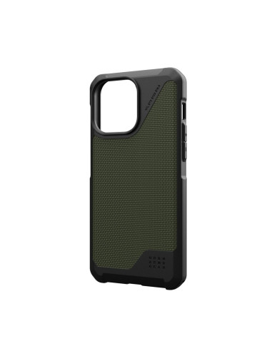 (UAG) Urban Armor Gear Metropolis LT case compatible with MagSafe for IPHONE 15 PRO MAX kevlar olive