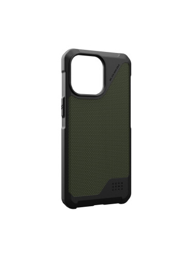 (UAG) Urban Armor Gear Metropolis LT case compatible with MagSafe for IPHONE 15 PRO MAX kevlar olive