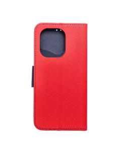 Étui pour XIAOMI Redmi NOTE 13 4G rouge / bleu marine 2