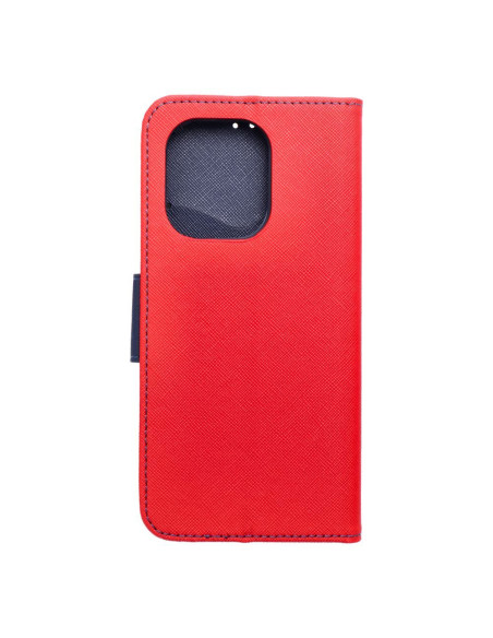 Étui pour XIAOMI Redmi NOTE 13 4G rouge / bleu marine