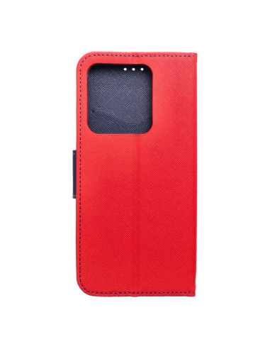 Etui pour XIAOMI Redmi NOTE 13 5G rouge / bleu marine