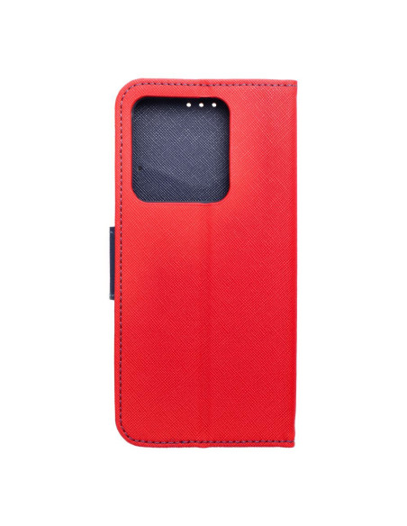 Etui pour XIAOMI Redmi NOTE 13 5G rouge / bleu marine