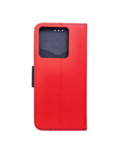 Étui pour XIAOMI Redmi NOTE 13 PRO 5G rouge / bleu marine 2