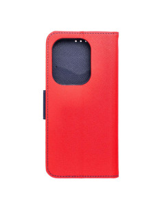 Etui pour XIAOMI Redmi NOTE 13 PRO 4G rouge / bleu marine 2