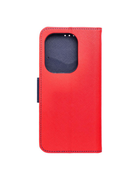 Etui pour XIAOMI Redmi NOTE 13 PRO 4G rouge / bleu marine