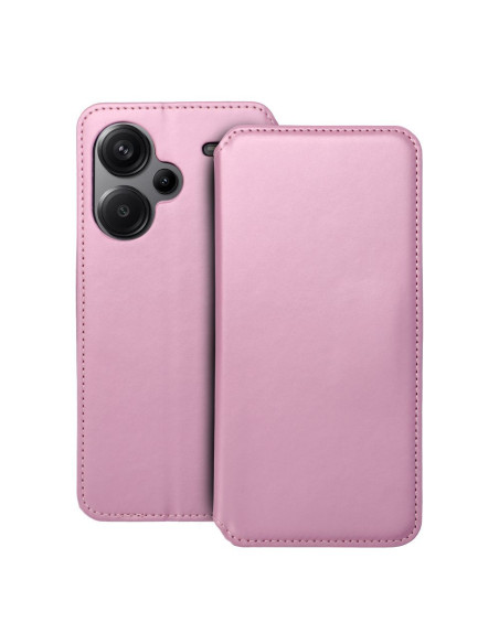 Etui double pour XIAOMI Redmi NOTE 13 PRO PLUS 5G rose vif
