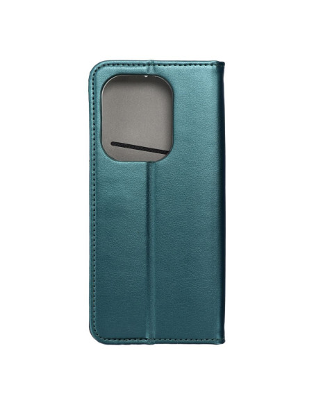 Etui Smart Magneto pour XIAOMI REDMI NOTE 13 PRO 4G vert foncé