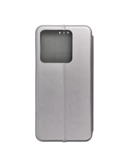 Étui Book Elegance pour XIAOMI Redmi NOTE 13 PRO 5G acier