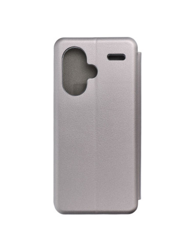 Etui Book Elegance pour XIAOMI Redmi NOTE 13 PRO PLUS 5G acier