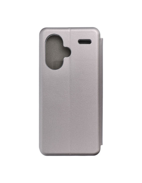Etui Book Elegance pour XIAOMI Redmi NOTE 13 PRO PLUS 5G acier