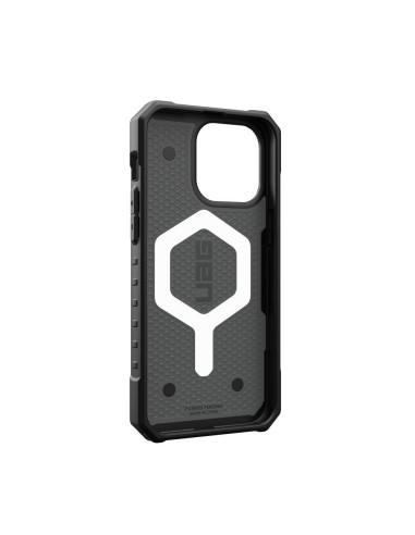 ( UAG ) Urban Armor Gear Pathfinder compatible with Magsafe for IPHONE 15 PRO MAX silver