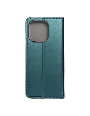 Etui Smart Magneto pour XIAOMI REDMI NOTE 13 4G vert foncé
