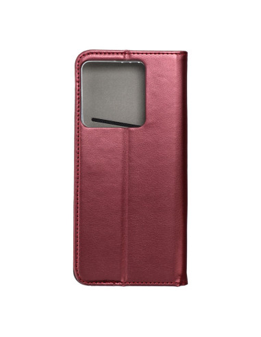 Etui Smart Magneto pour XIAOMI REDMI NOTE 13 PRO 5G bordeaux