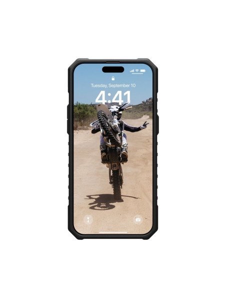 ( UAG ) Urban Armor Gear Pathfinder compatible with Magsafe for IPHONE 15 PRO MAX cloud blue