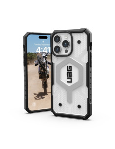 ( UAG ) Urban Armor Gear Pathfinder compatible with Magsafe for IPHONE 15 PRO MAX ice