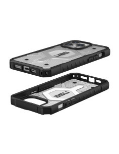 ( UAG ) Urban Armor Gear Pathfinder compatible with Magsafe for IPHONE 15 PRO MAX ice 2