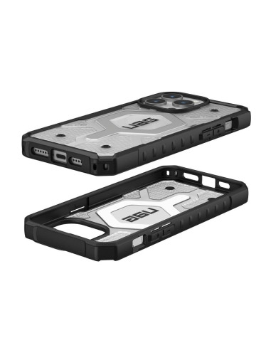 ( UAG ) Urban Armor Gear Pathfinder compatible with Magsafe for IPHONE 15 PRO MAX ice