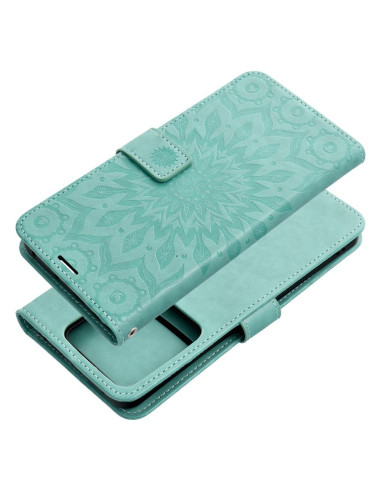 Etui MEZZO Book pour XIAOMI Redmi NOTE 13 PRO 5G mandala vert