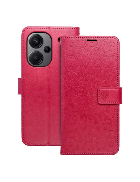 MEZZO Etui pour XIAOMI Redmi NOTE 13 PRO Plus 5G mandala magenta