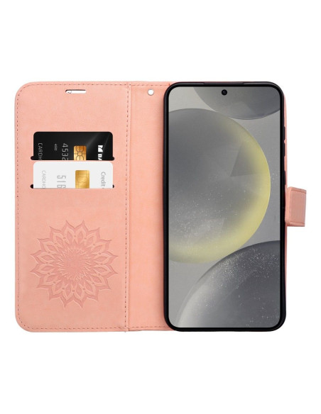 MEZZO Book case for XIAOMI Redmi NOTE 13 PRO 5G mandala peach fuzz