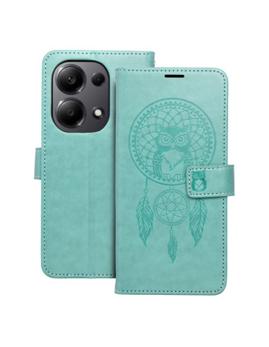 MEZZO Etui pour XIAOMI Redmi NOTE 13 PRO 4G / POCO M6 Pro 4G dreamcatcher green