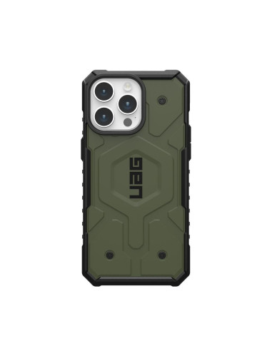 ( UAG ) Urban Armor Gear Pathfinder compatible with Magsafe for IPHONE 15 PRO MAX olive