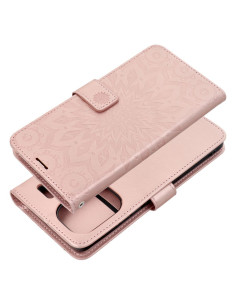 Etui MEZZO Book pour XIAOMI Redmi NOTE 13 PRO Plus 5G mandala or-rose 2