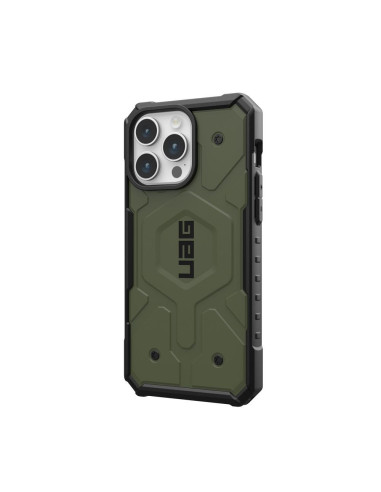 ( UAG ) Urban Armor Gear Pathfinder compatible with Magsafe for IPHONE 15 PRO MAX olive