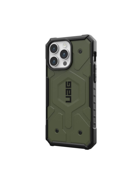 ( UAG ) Urban Armor Gear Pathfinder compatible with Magsafe for IPHONE 15 PRO MAX olive