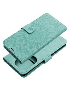 Etui MEZZO Book pour XIAOMI Redmi NOTE 13 PRO 4G / POCO M6 Pro 4G mandala vert 2