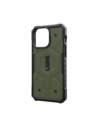 ( UAG ) Urban Armor Gear Pathfinder compatible with Magsafe for IPHONE 15 PRO MAX olive