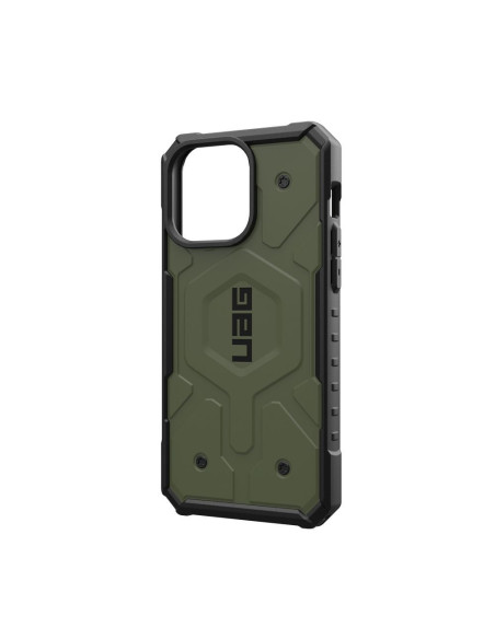 ( UAG ) Urban Armor Gear Pathfinder compatible with Magsafe for IPHONE 15 PRO MAX olive