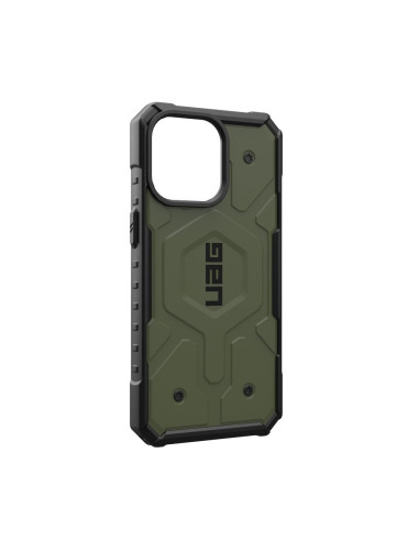 ( UAG ) Urban Armor Gear Pathfinder compatible with Magsafe for IPHONE 15 PRO MAX olive