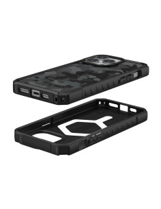 ( UAG ) Urban Armor Gear Pathfinder compatible with Magsafe for IPHONE 15 PRO MAX midnight camo 2