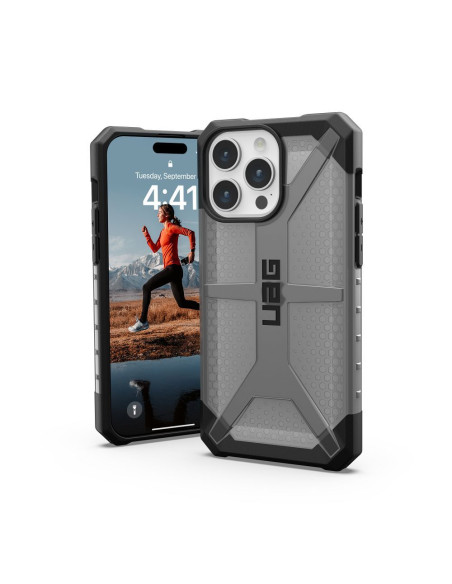 (UAG) Urban Armor Gear Plasma case for IPHONE 15 PRO MAX ash