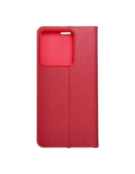 Etui Luna Book pour XIAOMI Redmi NOTE 13 5G rouge