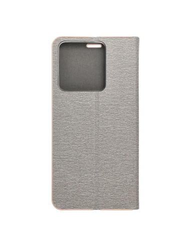 Etui Luna Book pour XIAOMI Redmi NOTE 13 5G grey