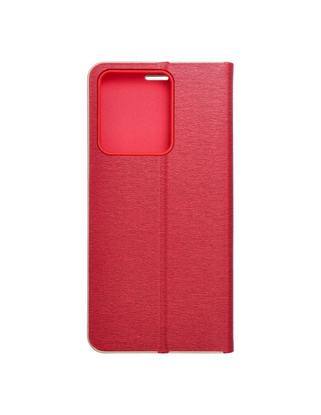 Etui Luna Book pour XIAOMI Redmi NOTE 13 4G rouge