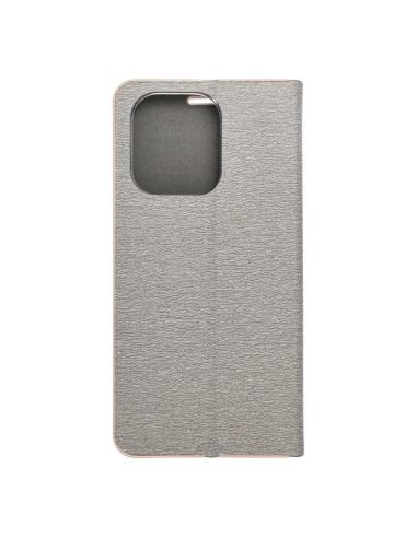 Etui Luna Book pour XIAOMI Redmi NOTE 13 4G grey