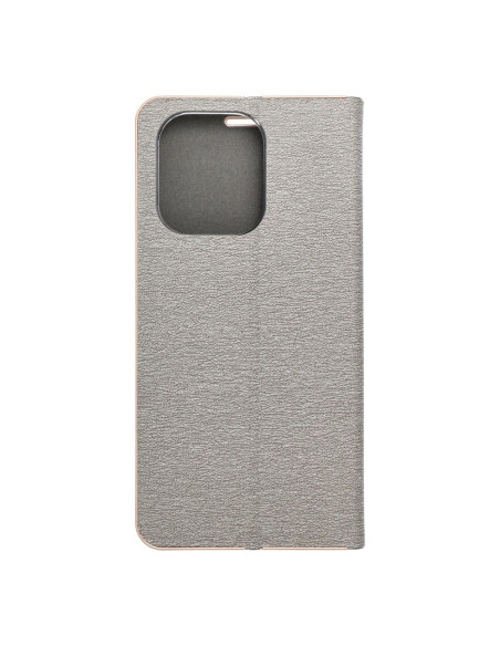 Etui Luna Book pour XIAOMI Redmi NOTE 13 4G grey