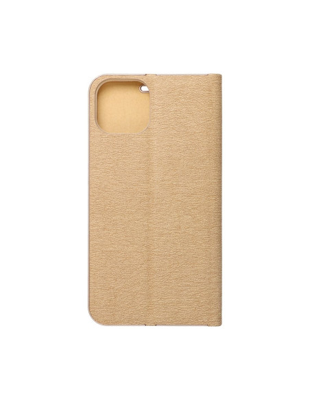 Etui Luna Book pour XIAOMI Redmi NOTE 13 PRO Plus 5G or