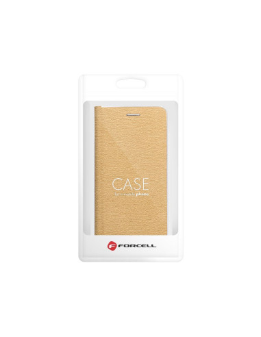 Etui Luna Book pour XIAOMI Redmi NOTE 13 PRO Plus 5G or