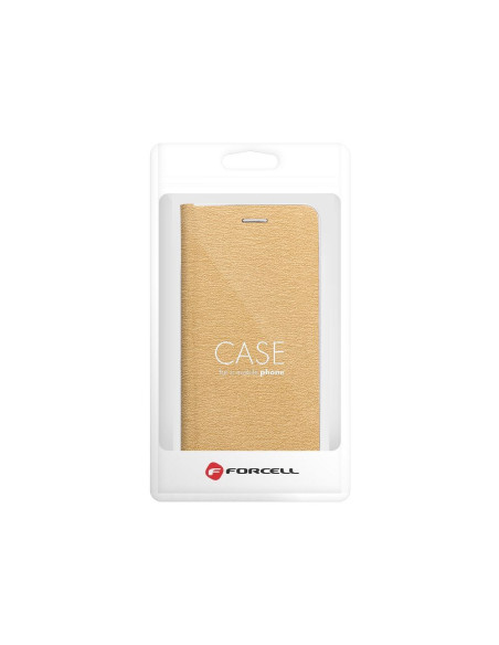 Etui Luna Book pour XIAOMI Redmi NOTE 13 PRO Plus 5G or