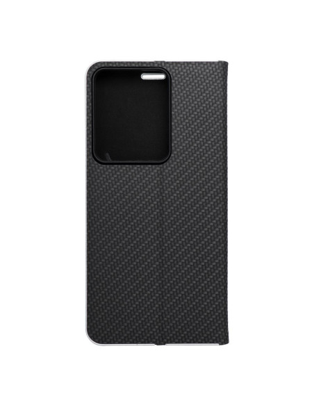 Etui LUNA Carbon pour XIAOMI Redmi NOTE 13 PRO 4G / POCO M6 Pro 4G noir