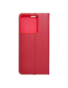 Etui Luna Book pour XIAOMI Redmi NOTE 13 PRO 5G rouge 2