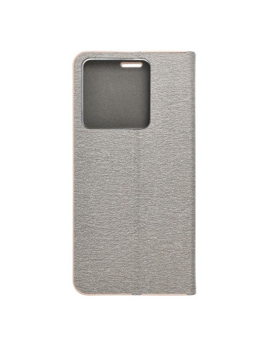 Etui Luna Book pour XIAOMI Redmi NOTE 13 PRO 5G grey